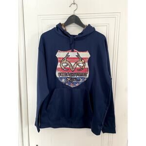 Realtree Blue Hoodie Sweatshirt